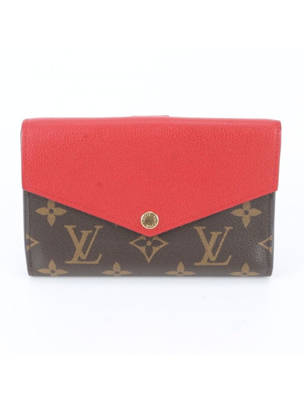 Louis Vuitton Monogram Portefeuille Pallas Compact Leather Bifold Wallet